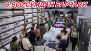 5-АВГУСТ ДАХШАТ😱 АРЗОНЛАБ КЕТДИ ЗАРАРИГА КАТТА ПАРТИЯ ДА ХОЛОДИЛЬНИК  КОНДИЦИОНЕР ТЕЛЕВИЗОР НАРХЛАРИ