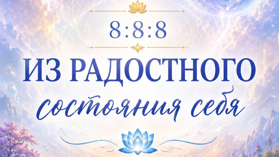 8 августа: точка баланса и состояние радости