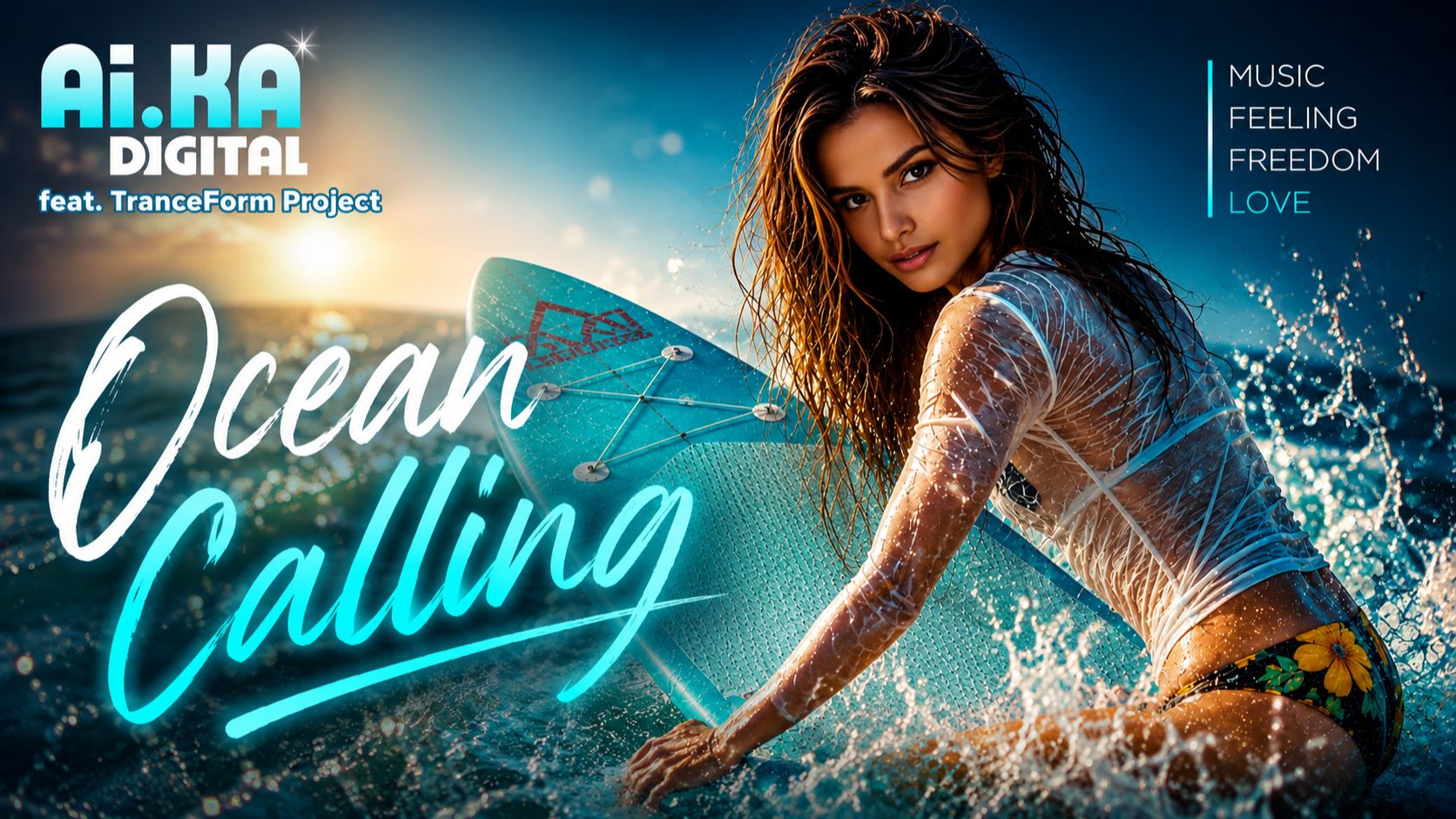 Ocean Calling - AI.KA Digital Singer Feat. TranceForm Project