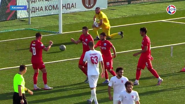 ФК «Севастополь» громит хасавюртовскую «Победу»