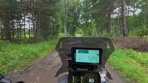 VOGE DS625X по диким лесам и рекам России