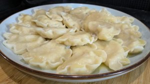 Сливочные вареники! Вареники с мясом! Идеальное Тесто! Не разваривается! Подходят для ЗАМОРОЗКИ!