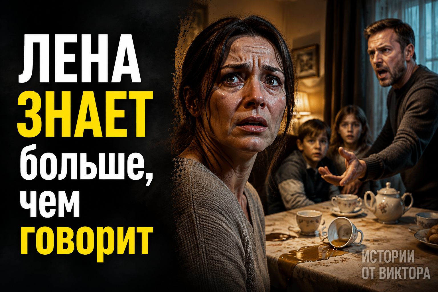Муж раскрыл тайну дочери прямо за семейным ужином