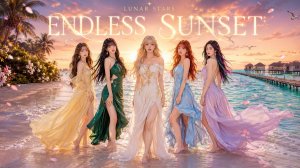 Lunar Stars Endless Sunset Бесконечный закат 끝없는 노을