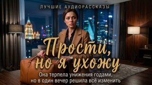 «ПРОСТИ, НО Я УХОЖУ» Она терпела унижения годами. Слушать нвоые аудио рассказы