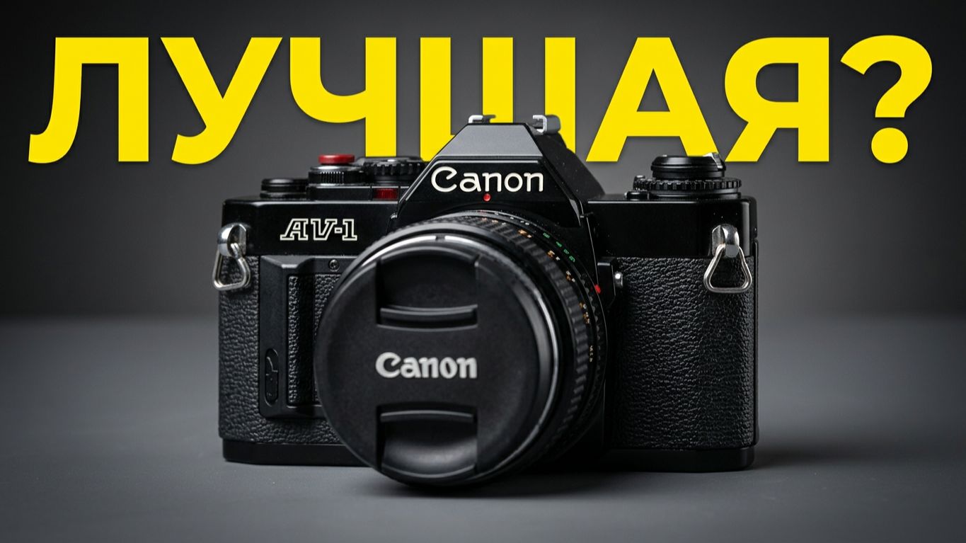 Canon_AV-1, возможно, лучшая камера в своем сегменте