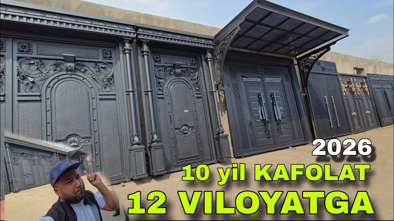 10 ЙИЛ КАФОЛАТИ БИЛАН ТЕМИР ДАРВОЗА НАРХЛАРИ 2026 НАМАНГАН ДАРВОЗА 2026 TEMIR DARVOZA NARXLARI 2026