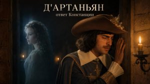 Д'Артаньян — ответ Констанции | на музыку «Констанции» М. Дунаевского
