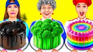 Кулинарный Челлендж: Я против Бабушки | Потрясающие Рецепты с Едой