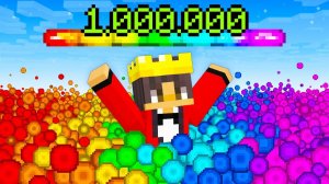 мы получили 1.000.000 уровней опыта 😱 (часть 1) #minecraft