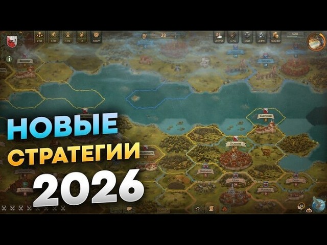 Самые ожидаемые Стратегии 2026 на пк (Лучшие Стратегии 2026 на пк)