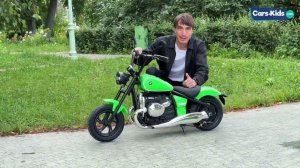 Детский электромотоцикл BMW R18 24V. Мощный лицензионный байк!