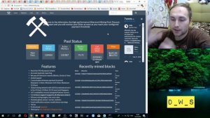 Как начать майнить на домашнем компе за 10 мин | D_W_S
