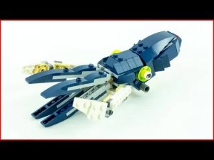 LEGO CREATOR 31088 Глубоководные обитатели: распаковка конструктора с кальмаром