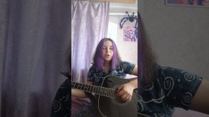 Вечерняя застольная | cover (обучилась песне в лагере)