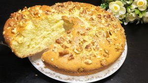 🔥 Такой пирог готовлю каждую неделю!Нежный получился невероятно вкусный пирог! Тающий во рту рецепт