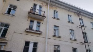 Дубна. Красивая тихая улица. Малоэтажные дома.