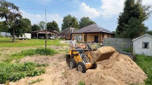Большая стройка. Почему стало так тяжело? Заливаем отмостку вокруг дома своими руками.