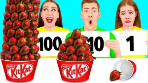 100 Слоев Еды Челлендж _ Потрясающие Кулинарные Рецепты