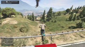 Гонка за самолетом GTA V