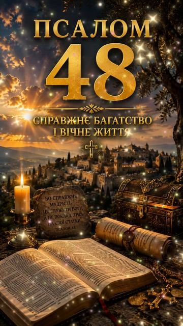 Псалом 48 🙏 Справжнє Багатство і Вічне Життя
