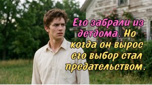 Его забрали из детдома. Но потом его выбор решил всё...