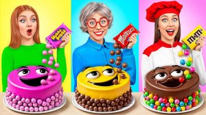 Кулинарный Челлендж# Я против Бабушки # Кулинарная Битва с Едой от Multi DO Challenge
