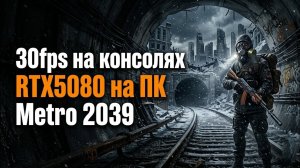 Системные требования Metro 2039 ударят по производительности на Консолях и ПК