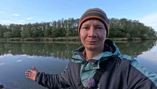 Рыбалка на фидер по холодной воде, клёв подлещика и окунь на живца