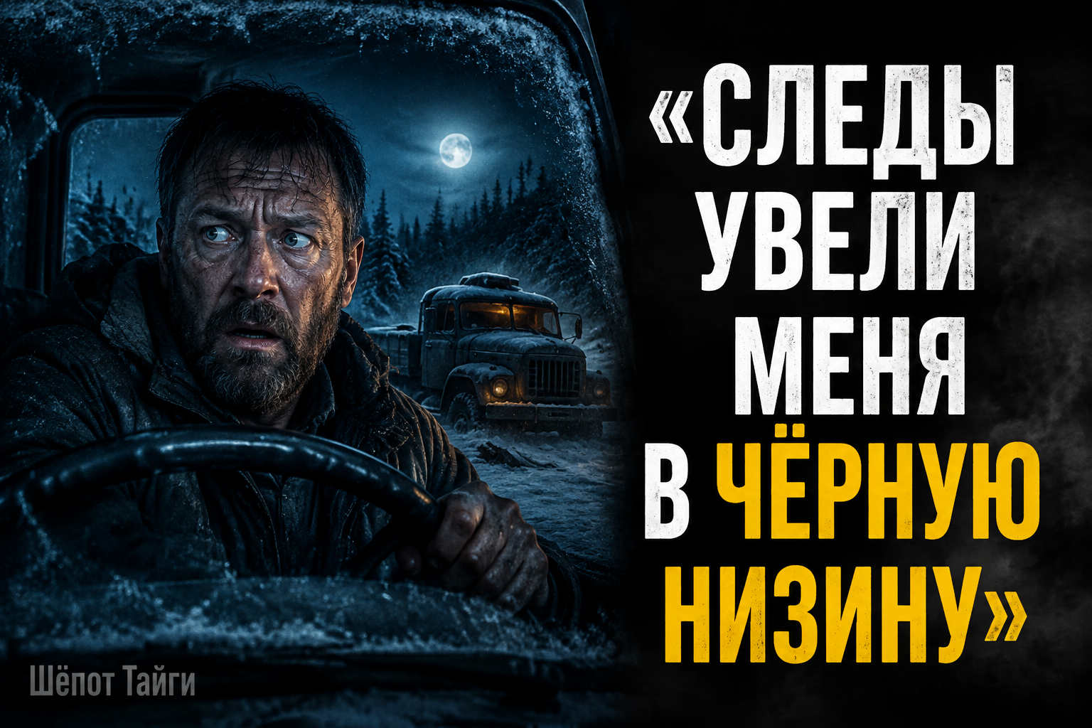 Следы от брошенного грузовика ведут в глухую тайгу