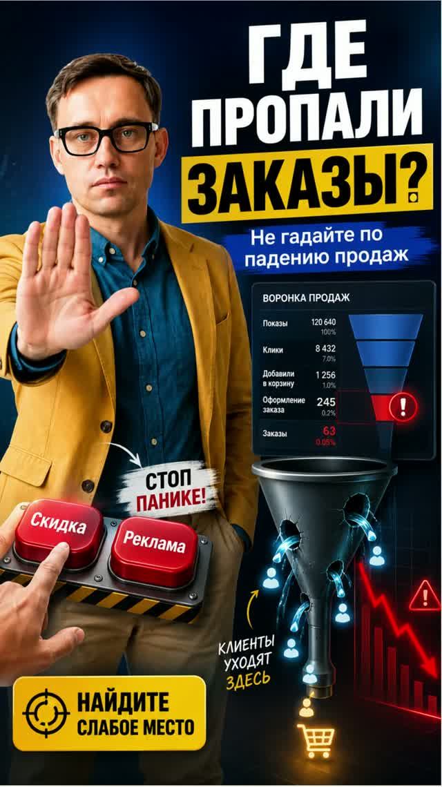Где пропали заказы Не гадайте по падению продаж