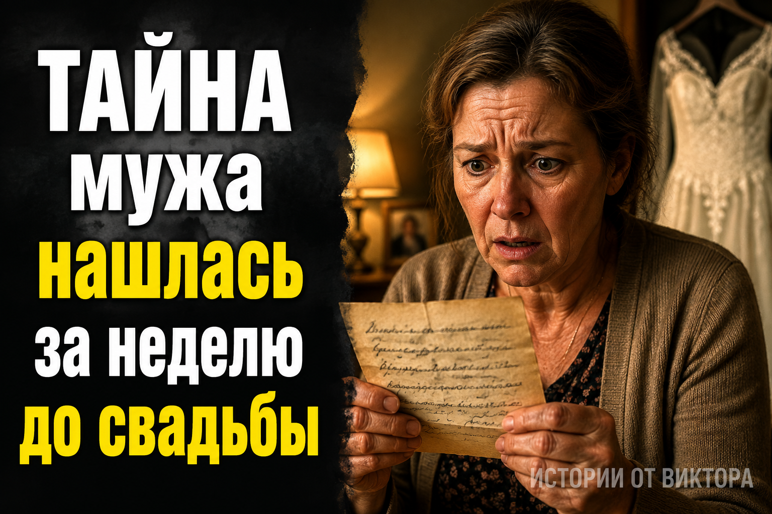 За неделю до свадьбы я нашла тайну мужа