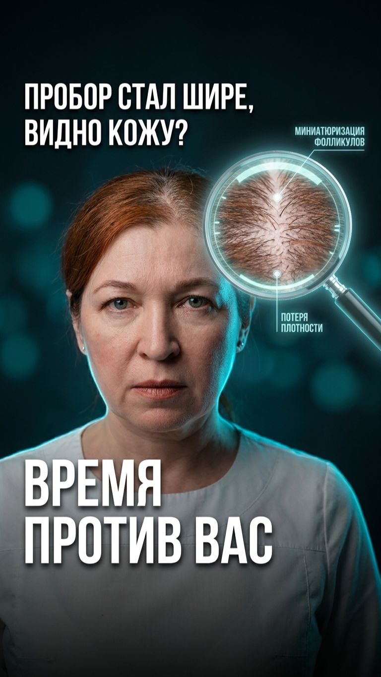 Пробор стал шире? 👀