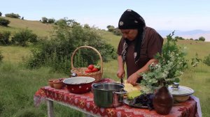 Жизнь женщины в отдаленных горах Азербайджанская Кухня Деревенская Кухня  Рецепты