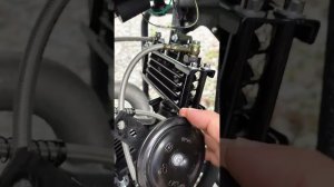 Масленный радиатор на альфу regulmoto rm-6