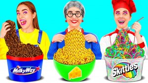 Кулинарный Челлендж# Я против Бабушки # Безумная Кулинарная Битва от Fun Fun Challenge