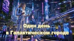 ✨ Один день в Галактическом городе ✨