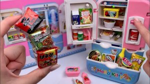 Игровой набор Hello Kitty на холодильник ASMR Sanrio Toys Удовлетворяет распаковкой   Обзо