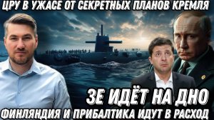 ЦРУ в ужасе от секретных планов Кремля. Финляндия и Прибалтика идут в расход. ЕС готов убрать Зе