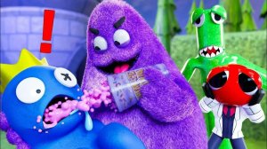 ГРИМАС ШЕЙК — ЗАПРЕТНЫЙ ПЛОД! | Rainbow Friends 2 — Анимации на русском