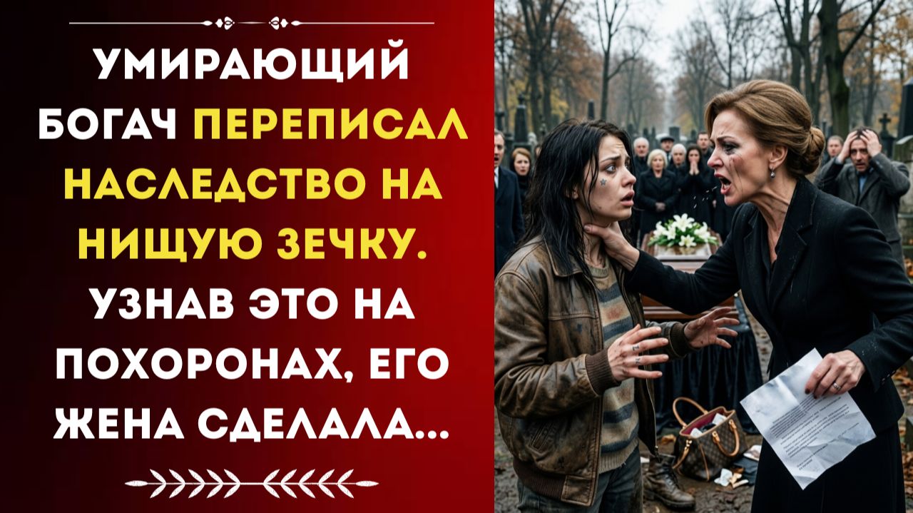 Умирающий БОГАЧ переписал НАСЛЕДСТВО на нищую ЗЕЧКУ. Истории из жизни. Аудиорассказ.
