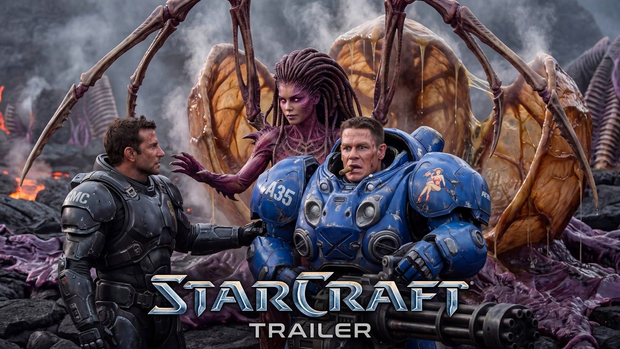 ⚔️ STARCRAFT (2027) LIVE ACTION — Концепт-трейлер | Джон Сина, Шарлиз Терон, Брэдли Купер ⚔️🚀