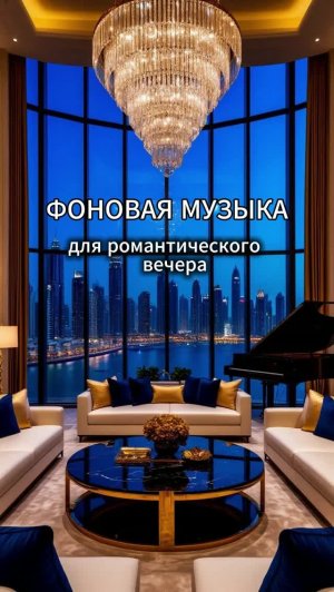 Ночной Дубай  🥂 Элитный лаунж и вид на небоскребы | Фоновая музыка для отдыха