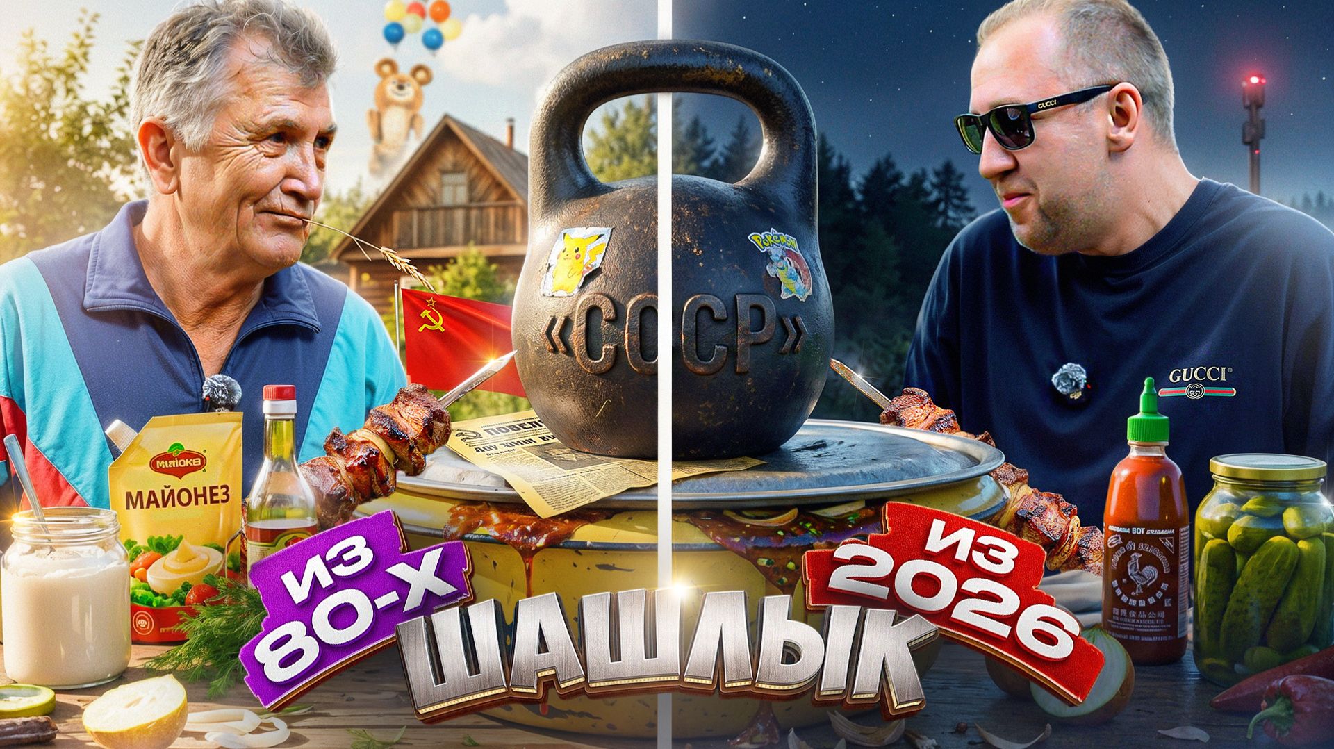 Чей ШАШЛЫК лучше? Готовим с отцом