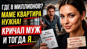Они хотели забрать мои 8 миллионов… Но одна бумага всё изменила