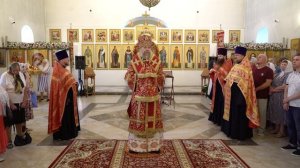Проповедь митрополита Леонтия в храме во имя великомученика и целителя Пантелеимона