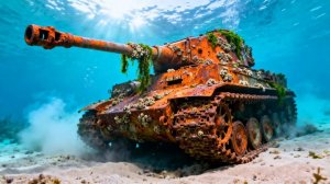 Полная реставрация танка Tiger, пролежавшего 40 лет на дне моря