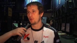 Интервью с Pomi на WCS starcraft warcraft