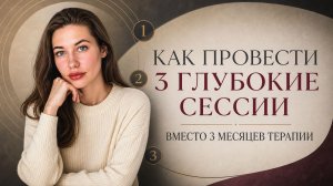 3 глубокие сессии для психолога: как выстроить краткосрочную работу с клиентом