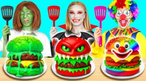 Кулинарный Челлендж# Вампир vs Клоун vs Зомби от TeenTeam Challenge